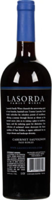 Lasorda Family Cabernet Sauvignon Wine - 750 Ml - Image 3