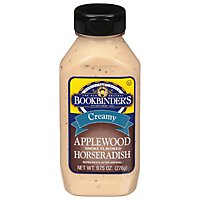 Bookbinders Horseradish Applwd Smk Cr - 9.75 Oz - Image 1