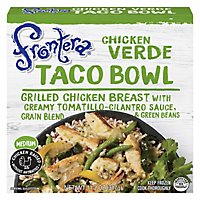 Frontera Chicken Verde Medium Taco Bowl Frozen Meal - 11.2 Oz - Image 3