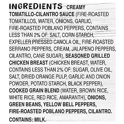 Frontera Chicken Verde Medium Taco Bowl Frozen Meal - 11.2 Oz - Image 5