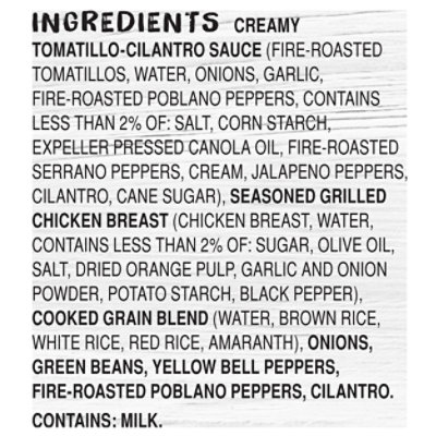 Frontera Chicken Verde Medium Taco Bowl Frozen Meal - 11.2 Oz - Image 5