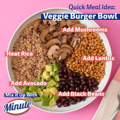 Minute Rice Ready To Serve Organic Quinoa White & Red Sleeve - 8.8 Oz - Image 4