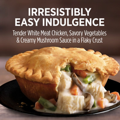 Marie Callender's Creamy Mushroom Chicken Pot Pie Frozen Meal - 15 Oz - Image 2