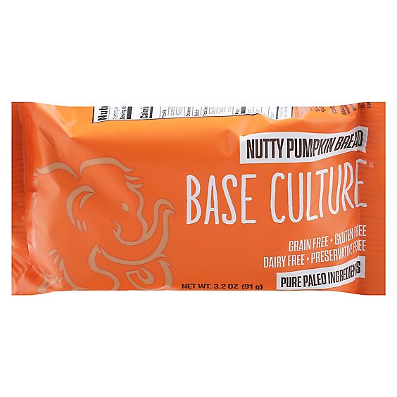 Base Culture Bread Mini Nutty Pumpkin - 3.2 Oz