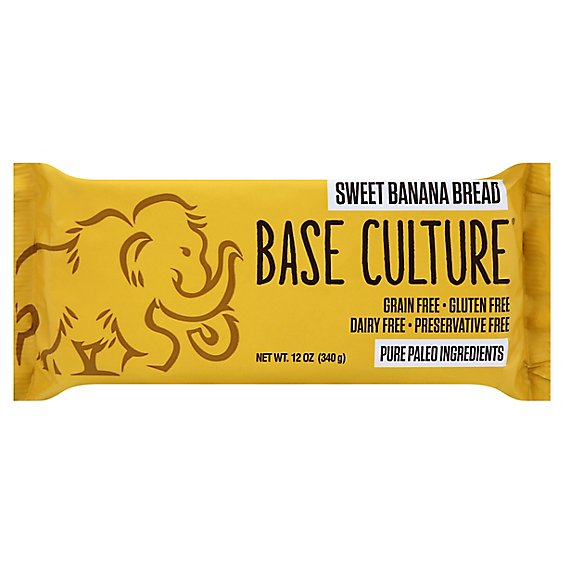 Base Culture Bread Banana Loaf - 12 Oz