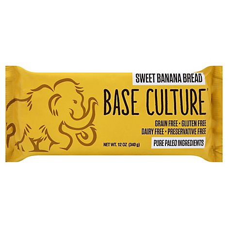 Base Culture Bread Banana Loaf - 12 Oz
