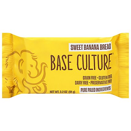Base Culture Bread Mini Sweet Banana - 3.2 Oz - Image 1