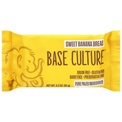 Base Culture Bread Mini Sweet Banana - 3.2 Oz