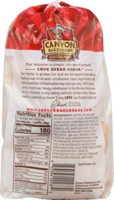 Canyon Bakehouse Muffins English Original 5 Count - 14 Oz - Image 6