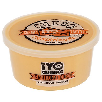 Yo Quiero Yellow Queso With Peppers - 12 Oz