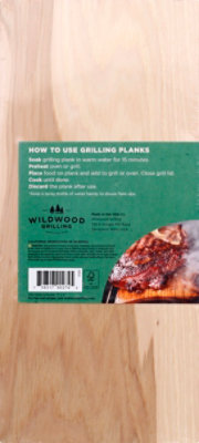 Wildwood Grilling Hickory Grilling Planks - 2 Piece - Image 2