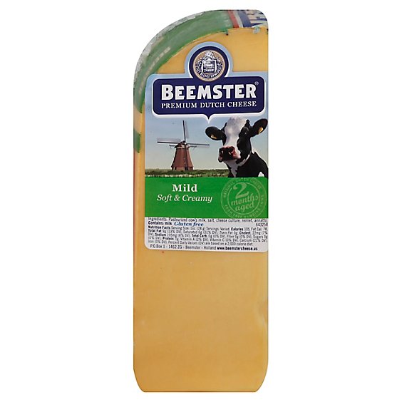 Beemster Cheese Premium Dutch Soft & Creamy Mild Vacuum Packed - Each
