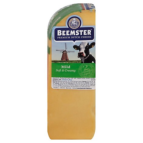 Beemster Cheese Premium Dutch Soft & Creamy Mild Vacuum Packed - Each