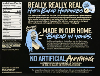Mason Dixie Biscuit Co. Biscuits Buttermilk Box - 17 Oz - Image 6