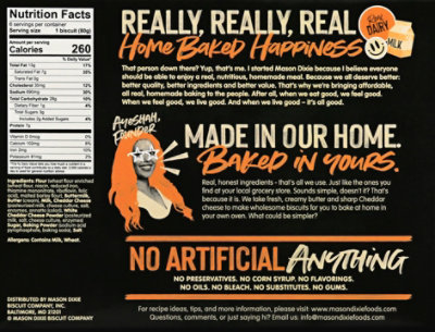 Mason Dixie Biscuit Biscuit Cheddar - 17 Oz - Image 6