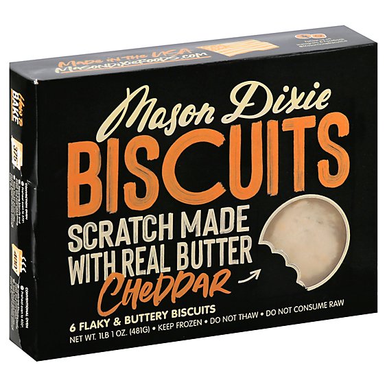 Mason Dixie Biscuit Biscuit Cheddar - 17 Oz