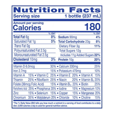 PediaSure SideKicks High Protein Nutrition Shake Ready To Drink Chocolate - 6-8 Fl. Oz. - Image 3