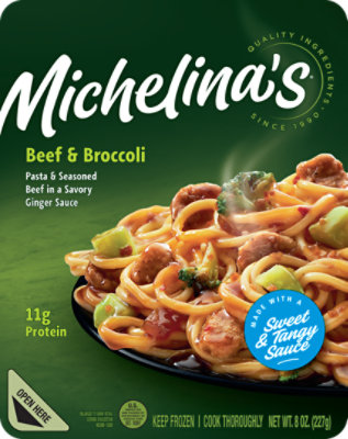 Michelinas Beef And Broccoli With Pasta - 8 Oz