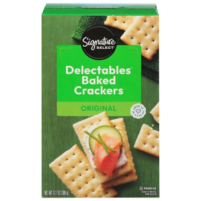 Signature SELECT Crackers Delectables Original - 13.7 Oz