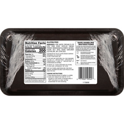 Jimmy Dean Premium All-Natural* Pork Breakfast Sausage Patties -  8 Count - Image 5
