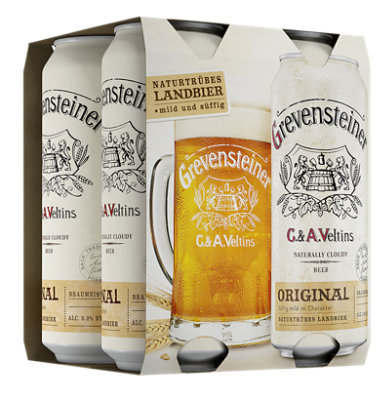 Veltins Grevensteiner Original 4pk In Cans - 4-16.9 Fl. Oz. - Image 1