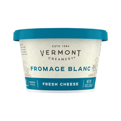 Vermont Creamery Fresh Cheese French Style Fromage Blanc - 8 Oz - Image 1
