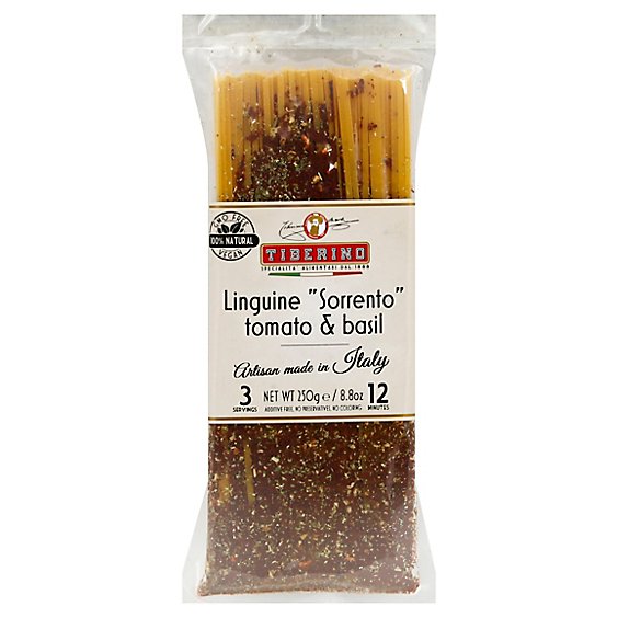 Tiberino Linguine Sorrento Tomato & Basil - 8.8 Oz