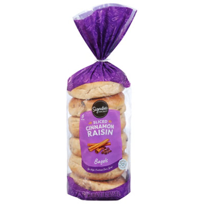 Signature SELECT Bagels Cinnamon Raisin - 18 Oz - Image 3