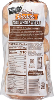 Signature SELECT Bagels Whole Wheat - 18 Oz - Image 7