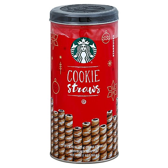 Starbucks Cookie Straws - 9.17 Oz