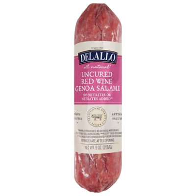 Delallo Wine Salami - 9 Oz - Image 3