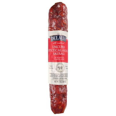 Delallo Sausage Dry Hot Calabrese - 7 Oz - Image 3