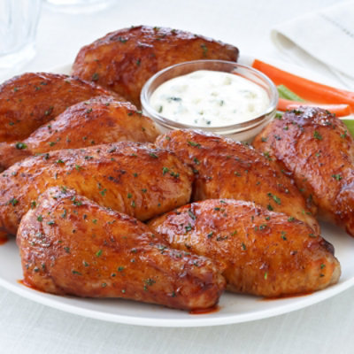 Foster Farms Individual Fast Frozen Party Chicken Wings - 40 Oz - Image 7