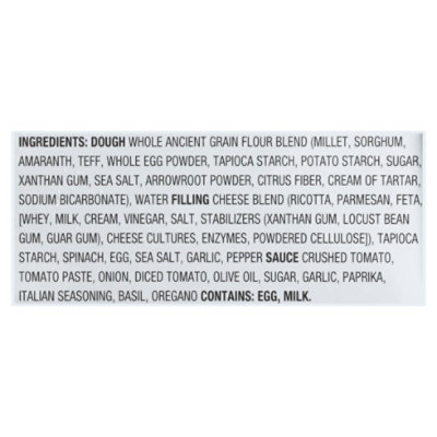 Manini's Gluten Free  Spinach and Cheese Manicotti - 12 Oz - Image 4