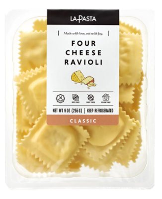 La Pasta Four Cheese Ravioli - 9 Oz - Image 1