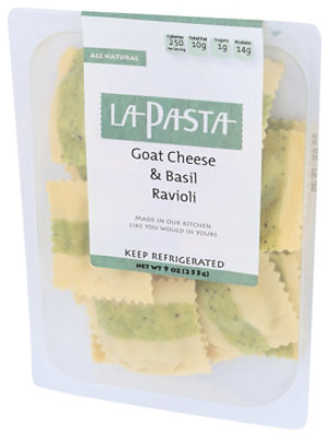 La Pasta Goat Cheese & Basil Ravioli - 9 Oz - Image 4