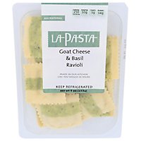 La Pasta Goat Cheese & Basil Ravioli - 9 Oz - Image 1