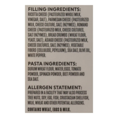 La Pasta Tricolor Cheese Tortelloni - 9 Oz - Image 5