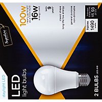 Signature SELECT Light Bulb LED Daylight 16W A19 - 2 Count - Image 3