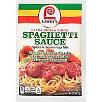 Lawry's Extra Rich & Thick Spaghetti Mix - 1.42 Oz - Image 1