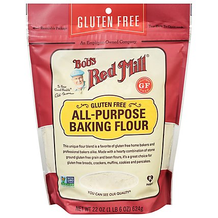 Bobs Red Mill Flour For Baking Gluten Free All Purpose - 22 Oz - Image 3