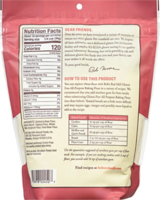 Bob's Red Mill Gluten Free All Purpose Flour - 22 Oz - Image 5