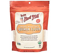 Bobs Red Mill Organic Flour Quinoa Whole Grain Gluten Free - 18 Oz