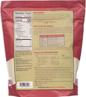 Bob's Red Mill Gluten Free All Purpose Baking Flour - 44 Oz - Image 5