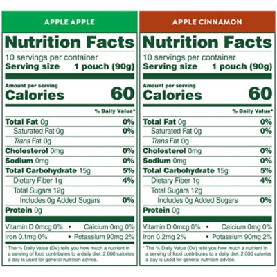 GoGo squeeZ Applesauce Variety Pack Apple Cinnamon - 20-3.2 Oz - Image 5