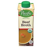 Pacific Foods Broth Beef Org - 8 Oz
