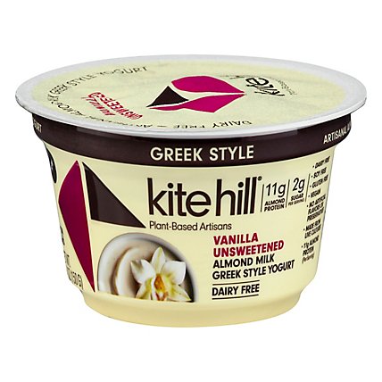 Kite Hill Yogurt Greek Vanilla - 5.3 Oz - Image 2