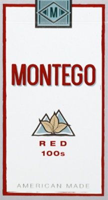 Montego Red 100s Box - Pack - Image 2