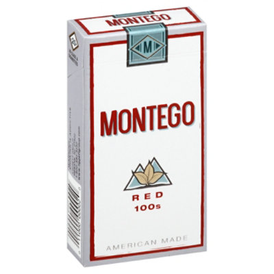 Montego Red 100s Box - Pack - Image 1