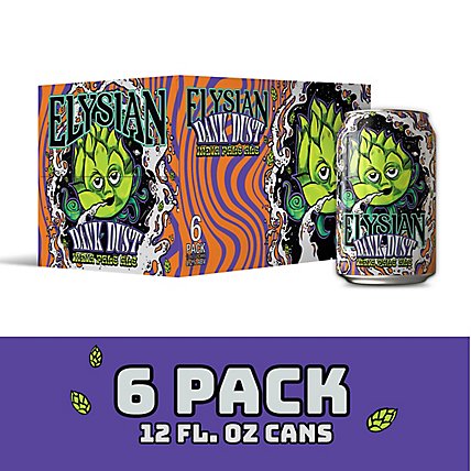 Elysian Dank Dust IPA 6 Pack India Pale Ale Beer Cans - 6-12 Fl. Oz. - Image 1